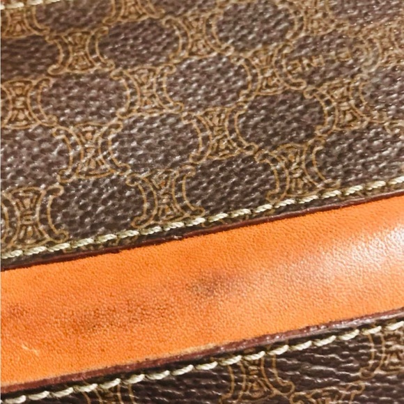 Authentic Celine Brown Leather Tote Bag - Picture 7 of 13